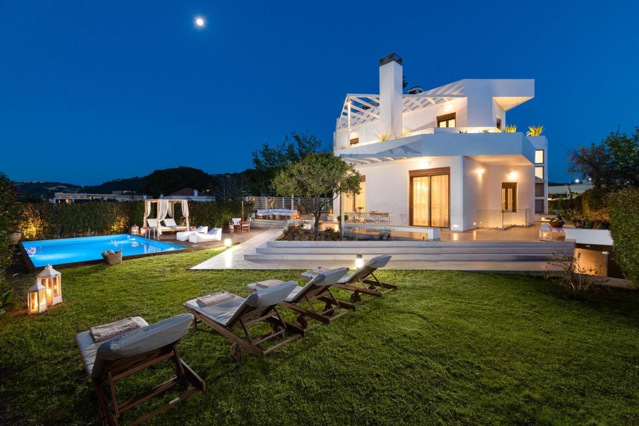 Love White Villa Ialysos  Bagian luar foto